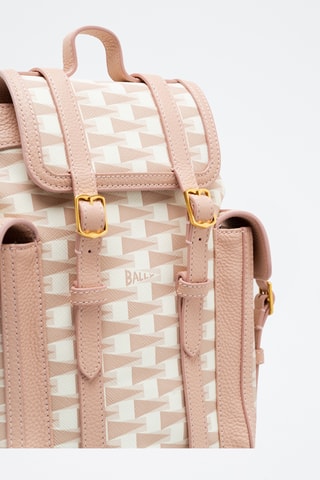 Sac à dos en cuir - Rose