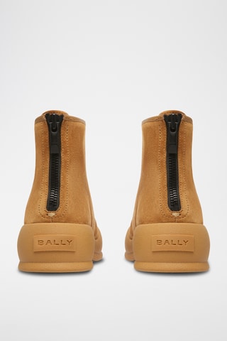 Boots en cuir - Beige