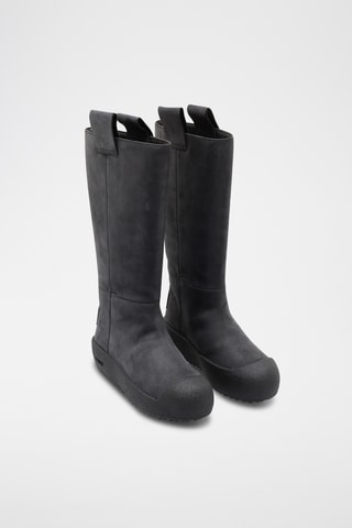 Boots en cuir - Noir