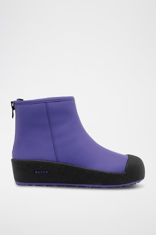 Bottines en cuir - Violet
