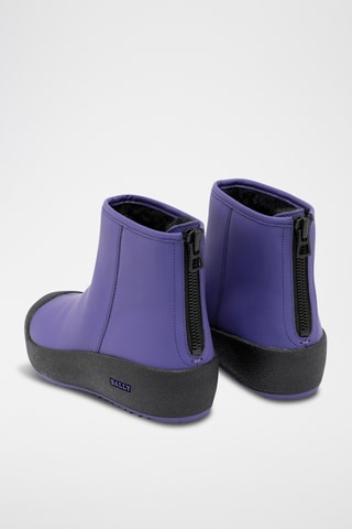 Bottines en cuir - Violet