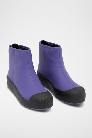 Bottines en cuir - Violet