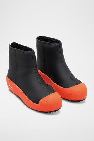 Bottines en cuir - Noir