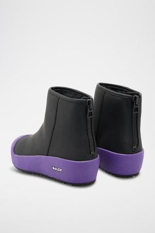 Bottines en cuir - Noir