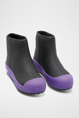 Bottines en cuir - Noir