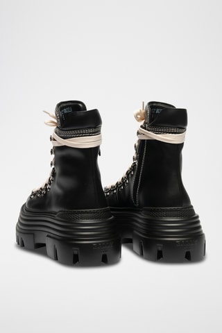 Bottines en cuir - Noir