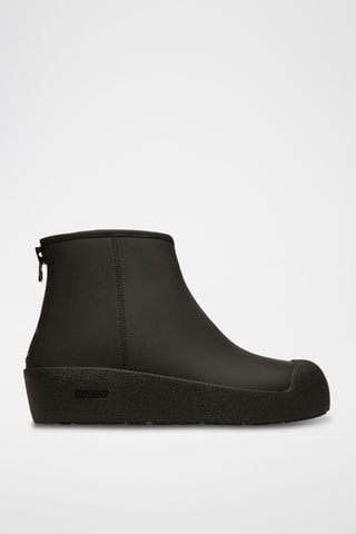 Bottines en cuir - Noir