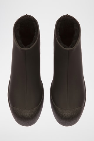 Bottines en cuir - Noir