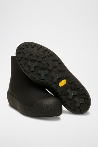 Bottines en cuir - Noir