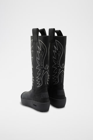 Boots en cuir - Noir