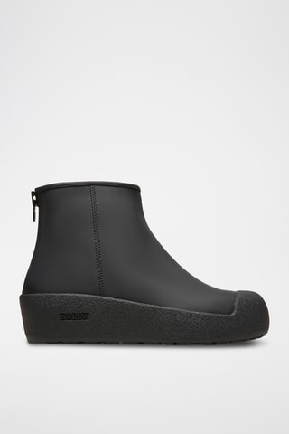 Bottines en cuir - Noir