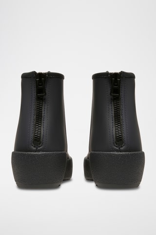 Bottines en cuir - Noir