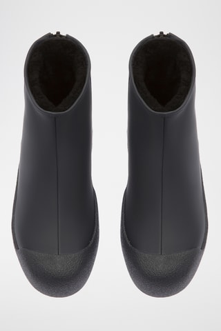 Bottines en cuir - Noir