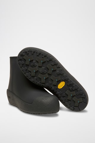 Bottines en cuir - Noir