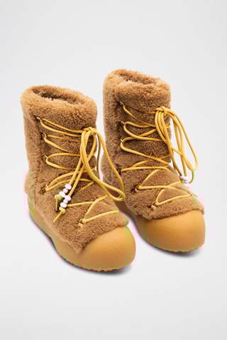 Bottines fourrées - Camel