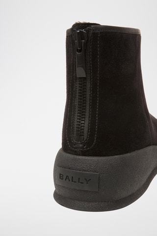 Bottines en cuir - Noir