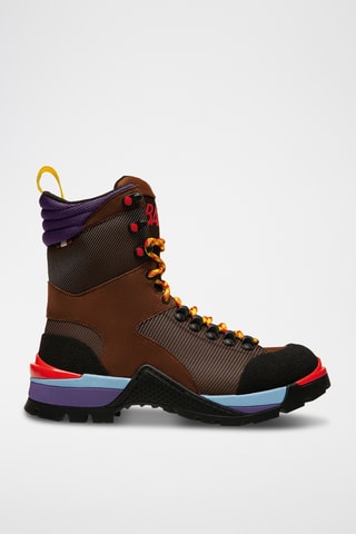 Bottines en cuir - Marron