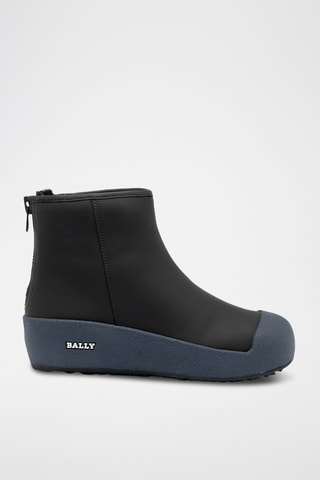 Bottines en cuir - Noir