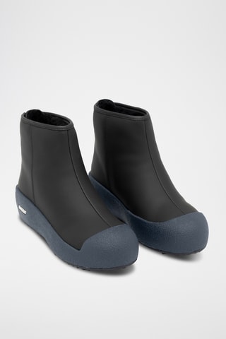 Bottines en cuir - Noir