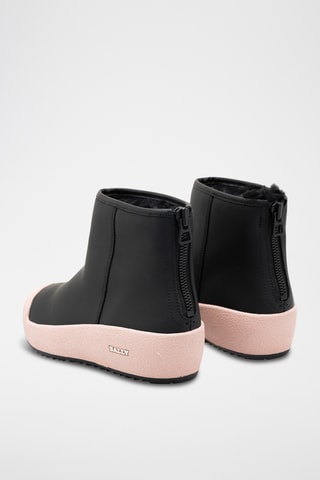 Bottines en cuir - Noir