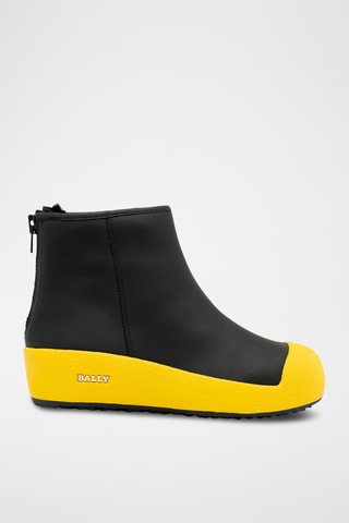 Bottines en cuir - Noir