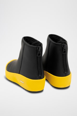 Bottines en cuir - Noir