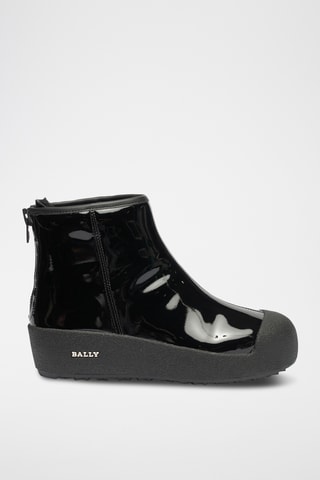 Bottines en cuir - Noir