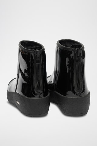Bottines en cuir - Noir