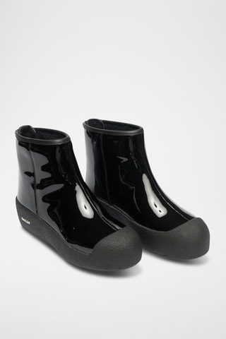 Bottines en cuir - Noir