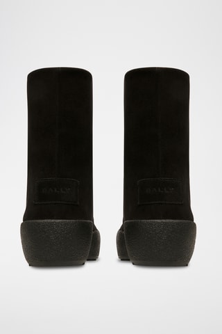 Bottines en cuir - Noir