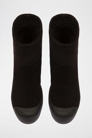 Bottines en cuir - Noir