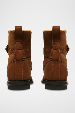 Bottines en cuir - Marron