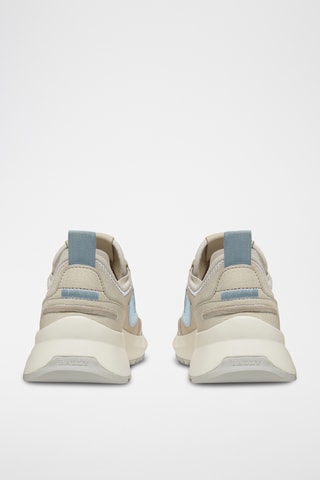 Sneakers en cuir - Beige