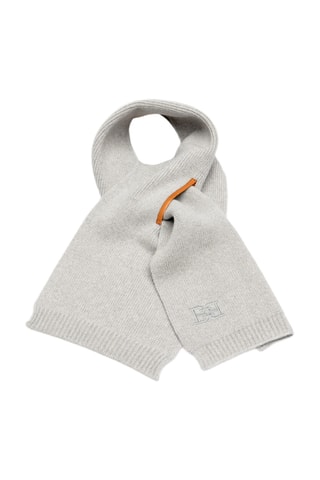 Écharpe en laine - Gris clair
