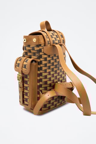 Sac à dos en cuir - Marron