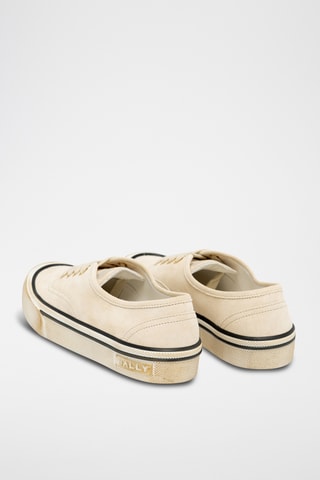 Sneakers en cuir - Beige
