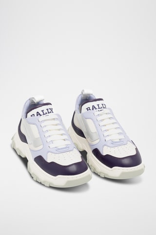 Baskets en cuir - Blanc