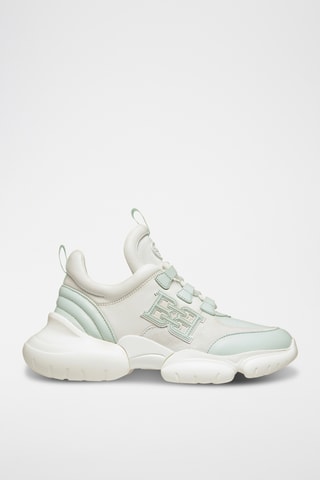 Sneakers en cuir - Blanc