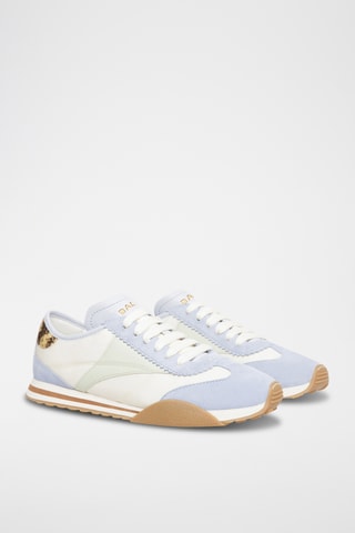 Sneakers en cuir - Bleu