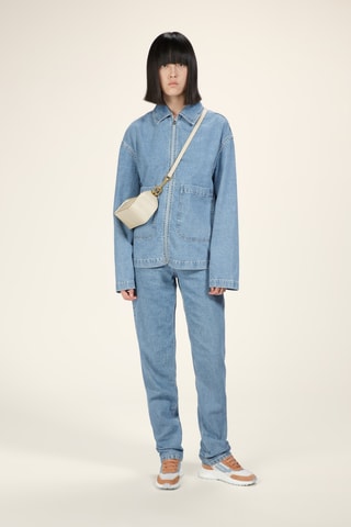 Baskets en cuir - Beige