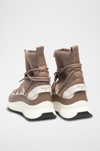 Sneakers montantes - Beige