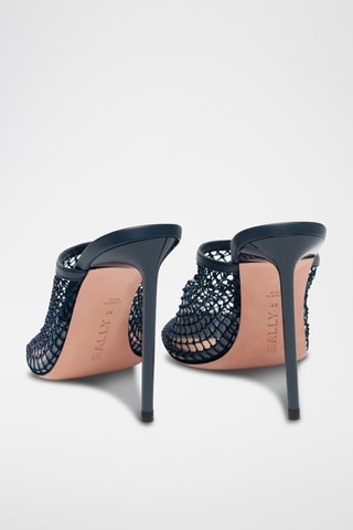 Sandales à talons - Bleu marine