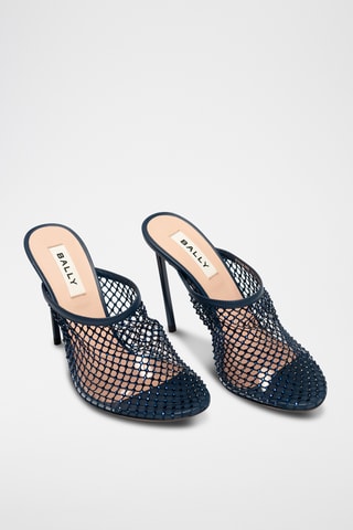 Sandales à talons - Bleu marine