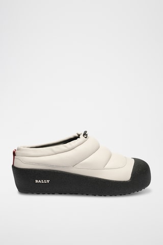 Slippers plateformes - Blanc cassé
