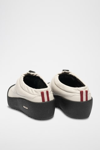 Slippers plateformes - Blanc cassé