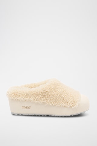 Slippers plateformes - Beige