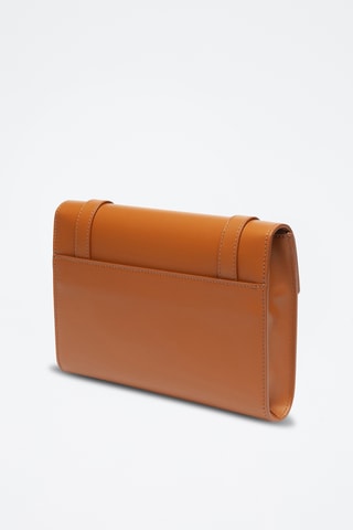 Pochette en cuir - Beige