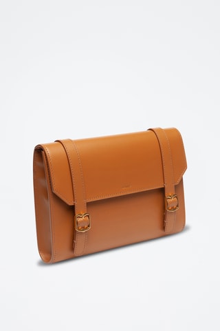 Pochette en cuir - Beige