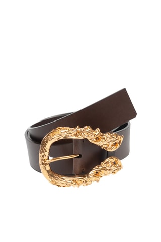 Ceinture en cuir - Marron
