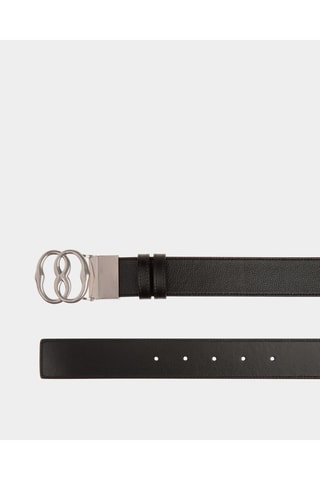 Ceinture en cuir - Noir